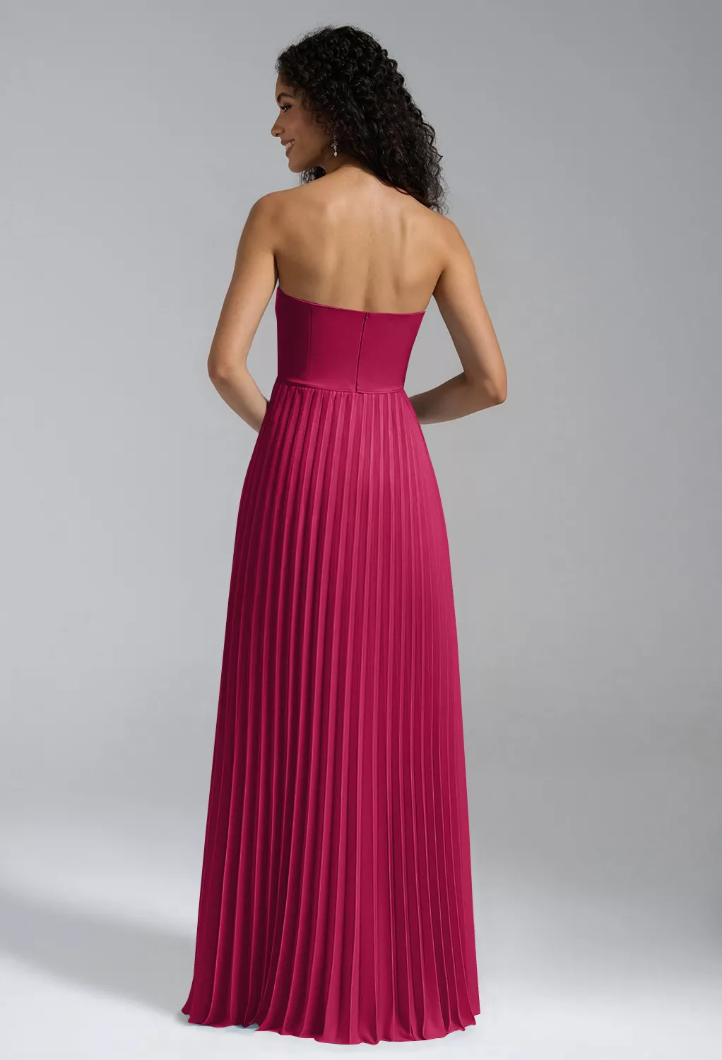 Jester Red Long Bridesmaid Dresses | AW.Bridal